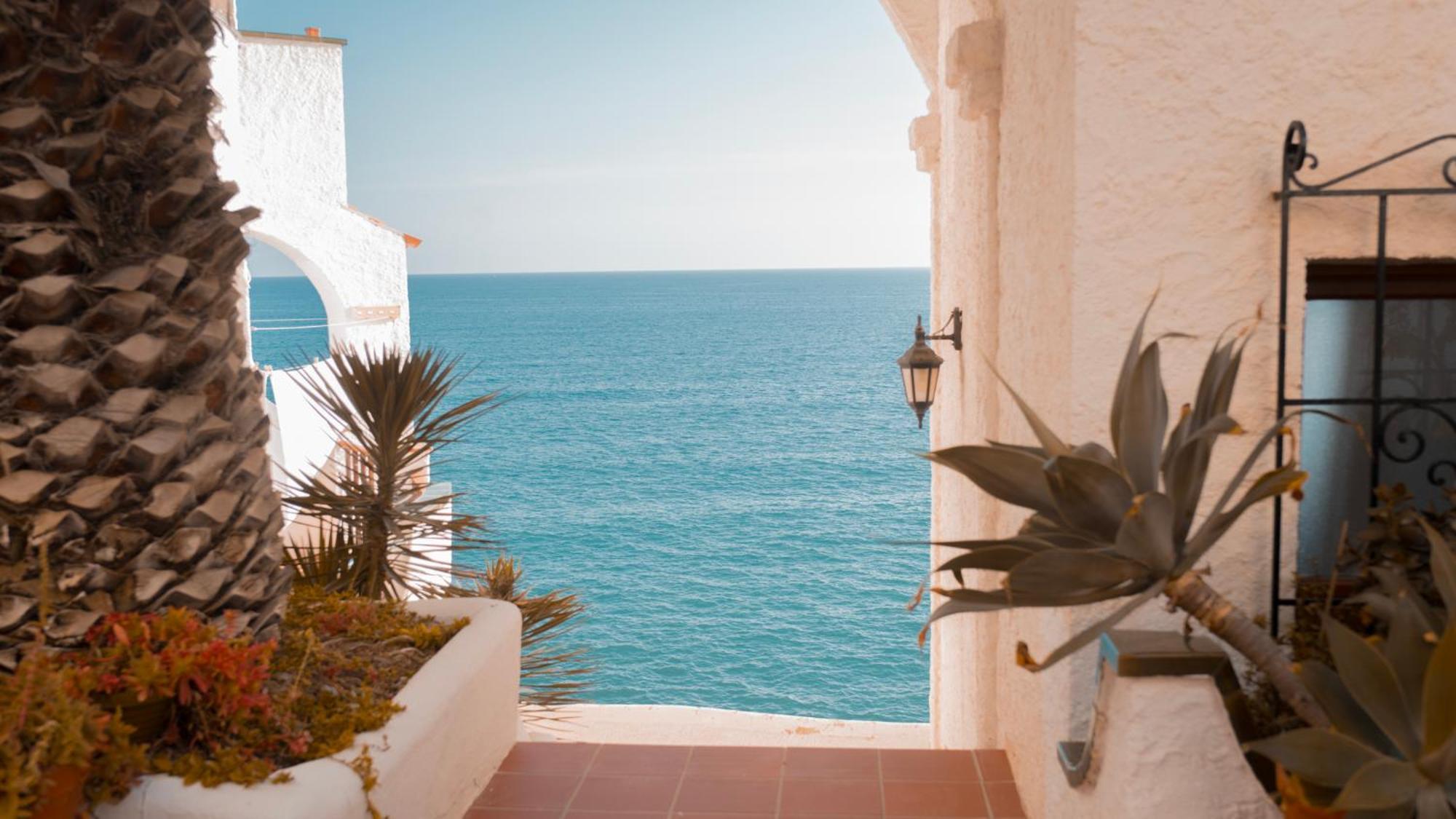 Apto 1ª Linea De Mar Con Vistas A Sitges Apartment Exterior foto